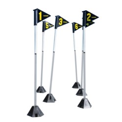 Piquets d'agilité LED avec...