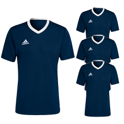 Adidas navy blue jersey set...