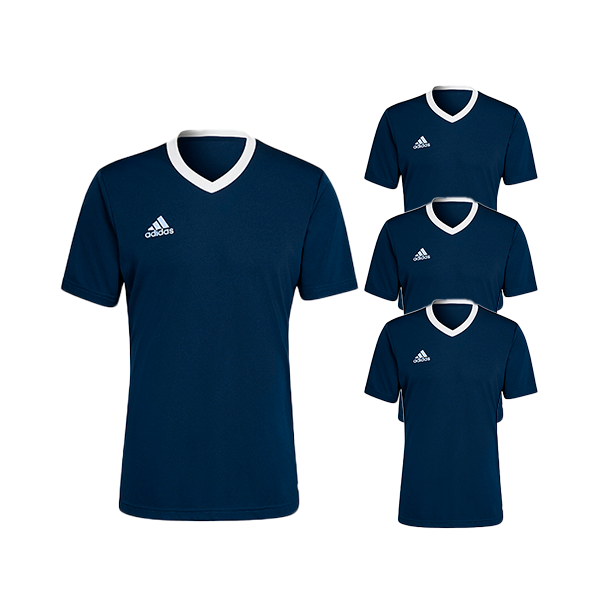 Lot de maillot Adidas Bleu Marine - Entrada 22