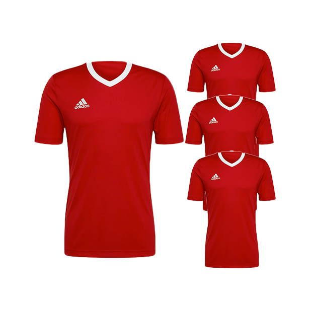 Red Adidas jersey set - Entrada 22