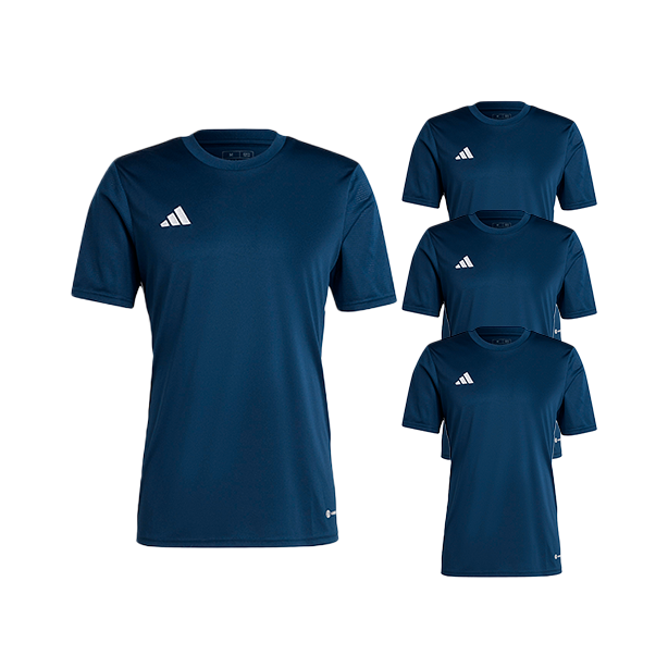 Lot de Maillots Adidas Bleu Marine - Tabela 23