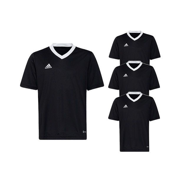 Lot de Maillots Adidas - Enfant - Noir - Entrada 22