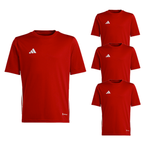 Set of Adidas Children's Shirts Red - Tabela 23