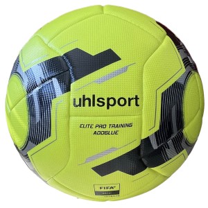 Lot 12 ballons T5 - Uhlsport Elite Pro Training Addglue - Jaune bleu marine