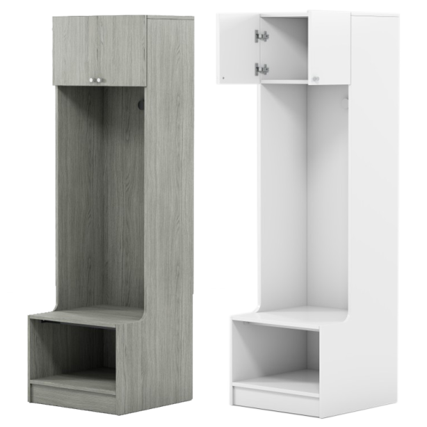 Vestiaire foot en kit - modèle sur plinthe