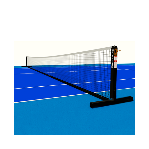Poteaux de tennis autoportants - Noir