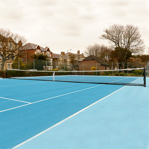 Poteaux de tennis autoportants - Noir