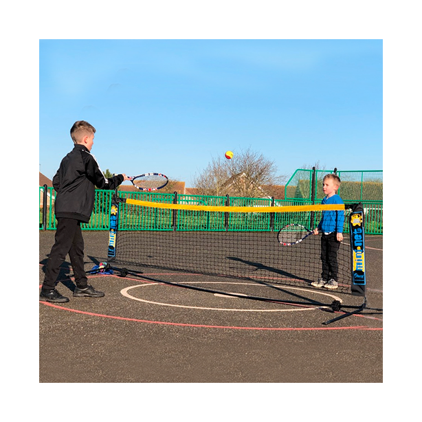Mini tennis pliable
