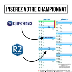 Calendrier personnalisé - Format A4