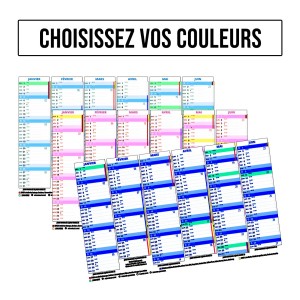 Personalized calendar - A4 format