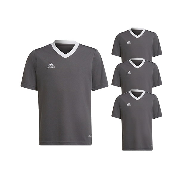 Lot de Maillots Adidas - Enfant - Gris - Entrada 22