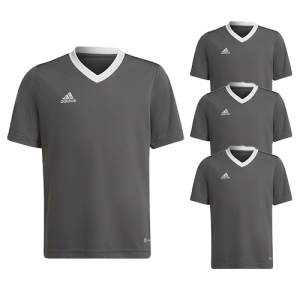 Set of Adidas Children's Shirts Grey - Entrada 22