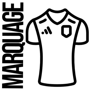 Marquage maillot de football - Logo Club - Personnalisé