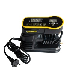 Electric inflator with program