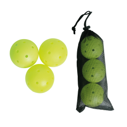 Set of 3 indoor pickleball...