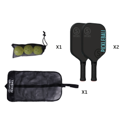 Kit Pickleball Outdoor - bois