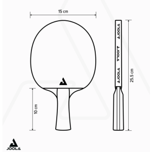 Raquette de ping pong, tennis de table Carbon Speed - JOOLA