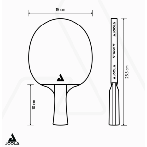 Kit Duo raquette tennis de table, ping pong - JOOLA