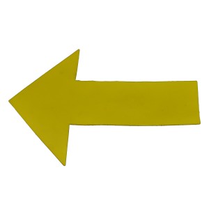 Marquage flèche au sol - antidérapante