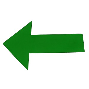 Marquage flèche au sol - antidérapante