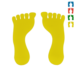Footprint floor marking