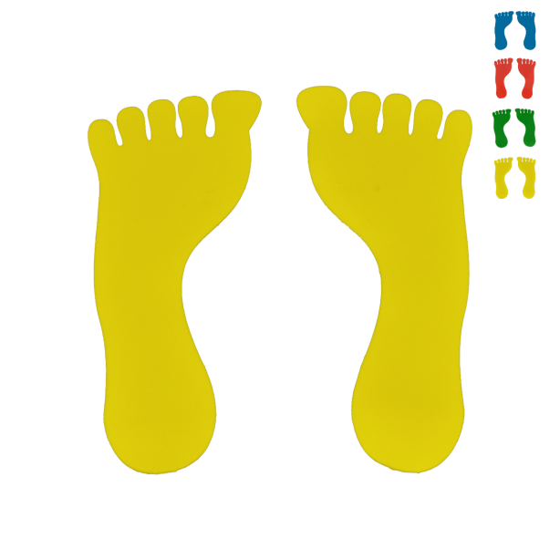 Footprint floor marking