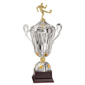 Coupe vainqueur football - 3 dimensions