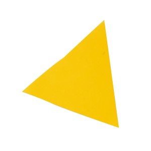 Triangle footprint floor marking