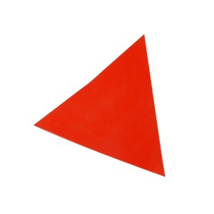 Triangle footprint floor marking