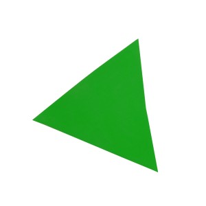 Triangle footprint floor marking