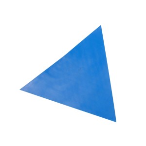 Triangle footprint floor marking