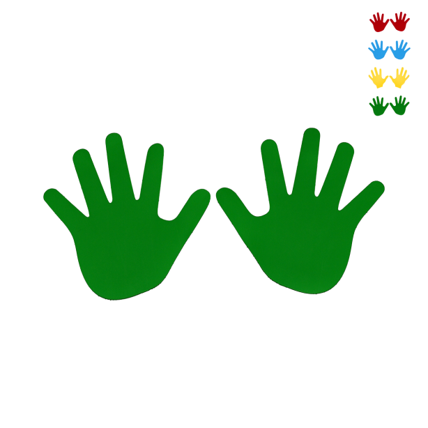 Handprint markers (pair)