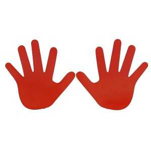 Handprint marking - (The pair)