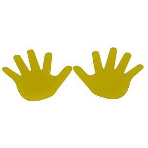 Handprint marking - (The pair)