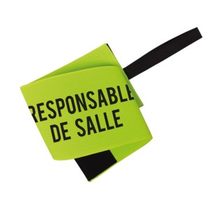 Brassard responsable de salle