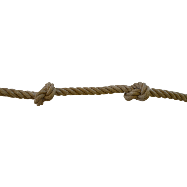 Hemp knotted rope - Ø22 mm