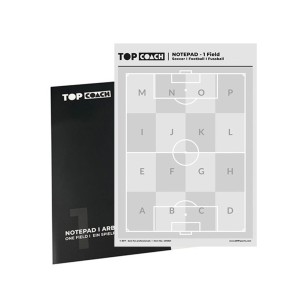 Football A4 notepad – Playing field