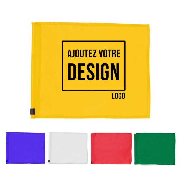 copy of Corner post flag - White - Unitary