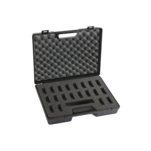 Malette chrono avec mousse - 20 emplacements