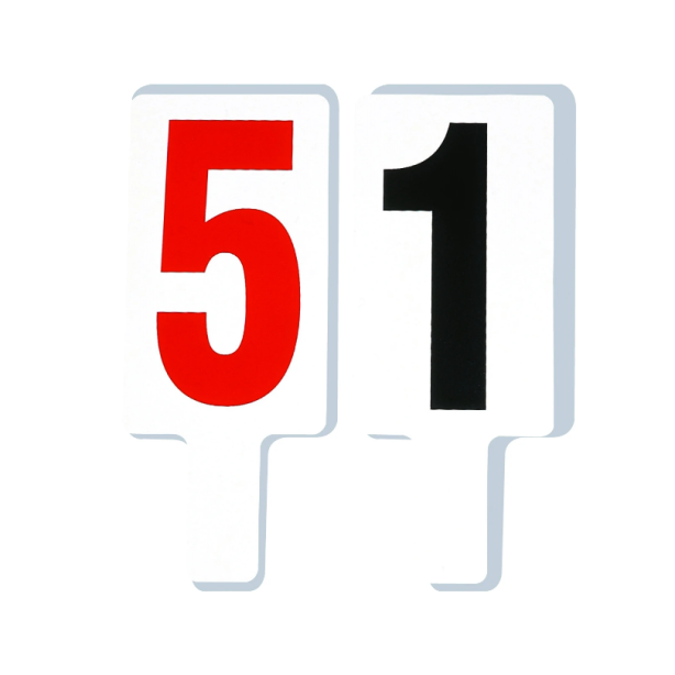 Jeu de 5 fiches de faute