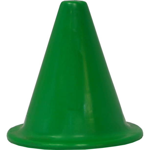Soft rubber cone - 20 cm - Green