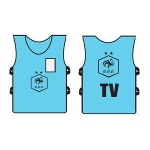 Official FFF training bib – TV