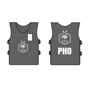 Official FFF training bib – Photo