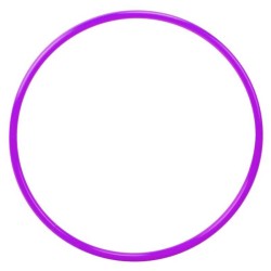 Cerceau Rond - Violet - 85 cm