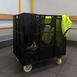 Chariot de rangement à roulettes