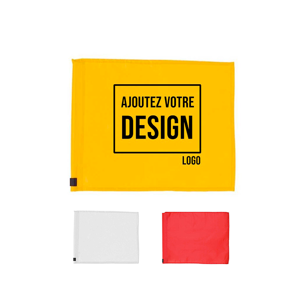 Drapeau personnalisé pour poteau de corner