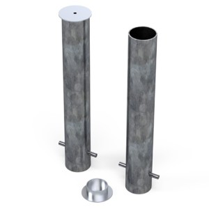 Set of sleeves for rear masts - Ø 49 mm