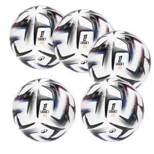 Set of 5 official Ligue 1 McDonald’s 25/26 balls – Size 5