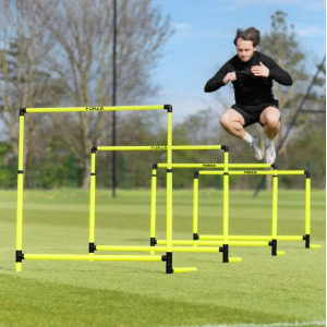 Haies d’entraînement réglables - Pack de 5