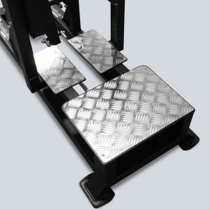 Standing abductor machine – standing abductor